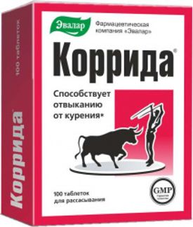 КОРРИДА таблетки для рассасывания 500мг 100 шт. Эвалар