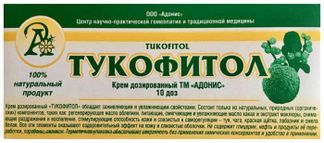 ТУКОФИТОЛ крем для интимной гигиены дозированный 10 шт. Адонис