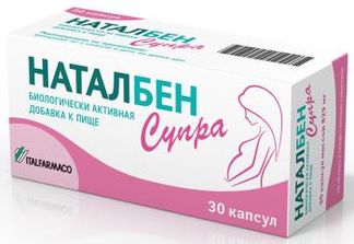 НАТАЛБЕН СУПРА капсулы 30 шт. Swiss caps