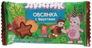 МЮСЛИ БАТОНЧИК ВИТАЛАД ЛУНТИК овсяный с фруктами в шоколадной глазури 40г