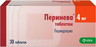 ПЕРИНЕВА 4мг 30 шт. таблетки КРКА-Рус