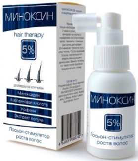МИНОКСИН лосьон-стимулятор роста волос 5% 50мл Версана