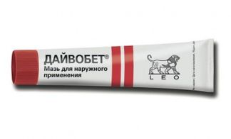 ДАЙВОБЕТ 500мкг/г+50мкг/г 15г мазь для наружного применения Leo laboratories Limited
