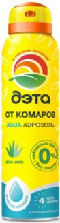 ДЭТА АКВА аэрозоль от комаров и мошек 125мл Химик
