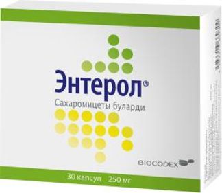 ЭНТЕРОЛ 250мг 30 шт. капсулы блистер Биокодекс
