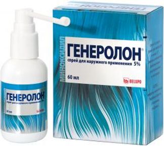 ГЕНЕРОЛОН 5% 60мл спрей для наружного применения Белупо