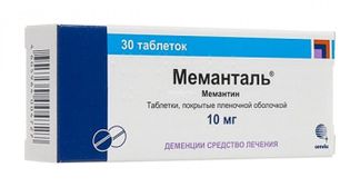 МЕМАНТАЛЬ 10мг 30 шт. таблетки покрытые пленочной оболочкой Synthon Hispania S.L.