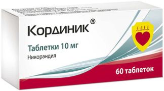 КОРДИНИК 10мг 60 шт. таблетки Пик-фарма