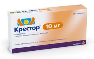 КРЕСТОР 10мг 28 шт. таблетки покрытые пленочной оболочкой IPR Pharmaceuticals Inc.