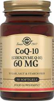 СОЛГАР КОЭНЗИМ Q10 капсулы 60мг 30 шт. Solgar vitamin and herb