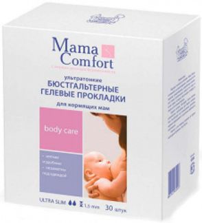НАША МАМА МАМА КОМФОРТ прокладки для груди для кормящих мам 30 шт.