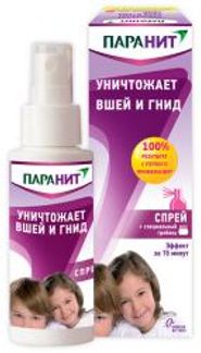 ПАРАНИТ спрей с расческой 100мл Medgenix benelux