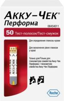 Акку-Чек Перформа тест-полоски, 50 шт.