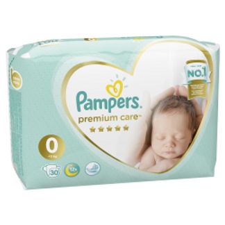 ПАМПЕРС ПРЕМИУМ КЕА подгузники Ньюборн размер 0 1-2,5кг 30 шт. Procter & Gamble