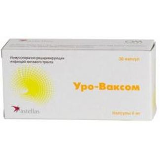 УРО-ВАКСОМ 6мг 30 шт. капсулы Om pharma Sa