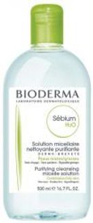 БИОДЕРМА СЕБИУМ H2O вода очищающая 500мл флакон Bioderma