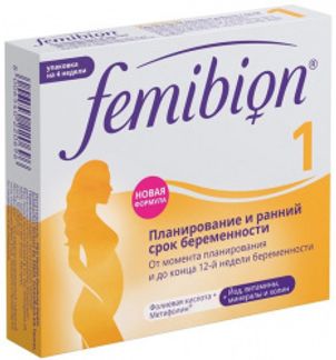 ФЕМИБИОН 1 таблетки покрытые пленочной оболочкой 28 шт. Procter&Gamble health germany Gmbh
