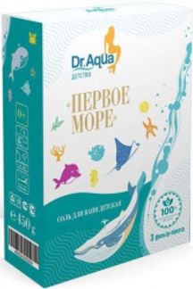 ДОКТОР АКВА соль морская Первое море 450г