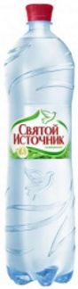 СВЯТОЙ ИСТОЧНИК вода питьевая газ ПЭТ 1,5л Аква-Стар