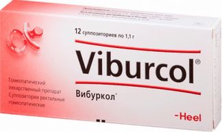 ВИБУРКОЛ 12 шт. суппозитории ректальные для детей Biologische Heilmittel Heel GmbH