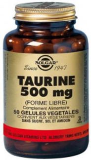 СОЛГАР ТАУРИН капсулы 500мг 50 шт. Solgar vitamin and herb