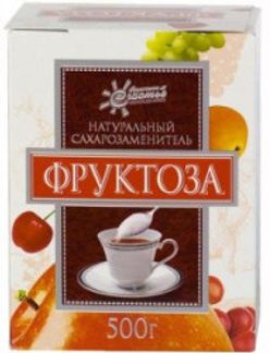 ФРУКТОВЫЙ САХАР (ФРУКТОЗА) порошок 500г Сладкий мир