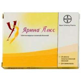 ЯРИНА ПЛЮС 28 шт. таблетки покрытые пленочной оболочкой Bayer Pharma AG
