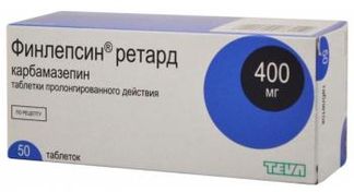 ФИНЛЕПСИН РЕТАРД 400мг 50 шт. таблетки пролонгированного действия Teva operations poland Sp Zoo