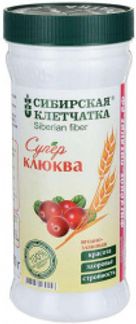 КЛЕТЧАТКА СИБИРСКАЯ Суперклюква 280г Сибирская клетчатка