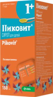 ПИКОВИТ 150мл сироп для детей КРКА, д.д., Ново место
