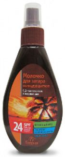 ФЛОРЕСАН ПАЛЬМОВЫЙ РАЙ молочко солнцезащитное для загара SPF24 (Ф251) 160мл Флоресан