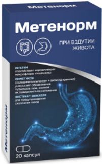 МЕТЕНОРМ капсулы 20 шт. Внешторг Фарма