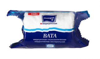 МАТОПАТ ВАТА ХЛОПКОВАЯ 100г рулон TZMO S.A.