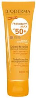 БИОДЕРМА ФОТОДЕРМ MAX крем для лица тональный SPF50+ 40мл Bioderma