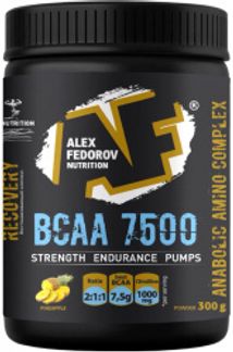 АЛЕКС ФЕДОРОВ НУТРИШН БЦАА 7500 порошок со вкусом ананаса 300г АРТ Современные научные технологии, ООО