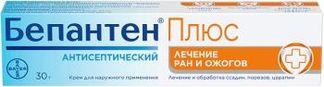 БЕПАНТЕН ПЛЮС 5%+0,5% 30г крем для наружного применения Гренцах продукционс Гмбх