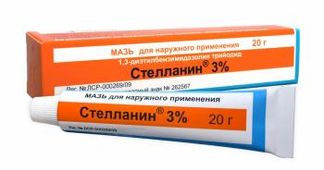 СТЕЛЛАНИН 3% 20г мазь для наружного применения Фармпрепарат,ООО