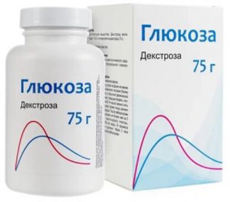 ГЛЮКОЗА 75г порошок для приготовления раствора для приема внутрь Лекарь ООО