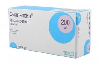 ФИНЛЕПСИН 200мг 50 шт. таблетки Teva Operations Poland Sp z.o.o.