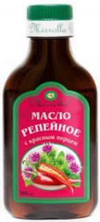 МИРРОЛЛА масло репейное с Красным перцем 100мл Мирролла