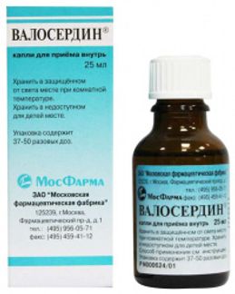 ВАЛОСЕРДИН 25мл капли для приема внутрь МФФ