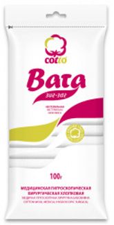 КОТТО вата хирургическая нестерильная 100г РусВата