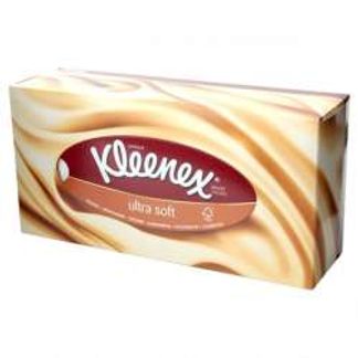 КЛИНЕКС УЛЬТРАСОФТ салфетки бумажные 56 шт. коробка Kimberly-Clark