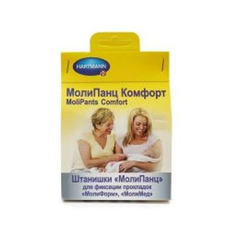 ХАРТМАНН МОЛИПАНЦ КОМФОРТ штанишки для фиксации прокладок сетчатые размер M 1 шт. Paul Hartmann