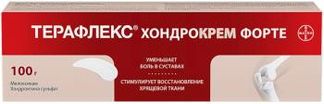 ТЕРАФЛЕКС ХОНДРОКРЕМ ФОРТЕ 1%+5% 100г крем для наружного применения НИЖФАРМ АО