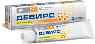 ДЕВИРС 7,5% 15г крем для наружного применения Вертекс