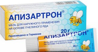 АПИЗАРТРОН 20г мазь для наружного применения Лихтенхельдт Гмбх Фармацойтише Фабрик