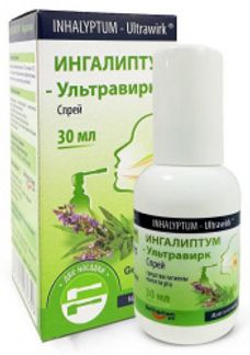 ИНГАЛИПТУМ-УЛЬТРАВИРК спрей для гигиены полости рта 30мл Гелингхейм СПП DE