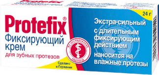 ПРОТЕФИКС крем фиксирующий для зубных протезов Экстра сильный 20мл/24г Queisser Pharma GmbH & Co.