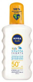 НИВЕЯ САН спрей солнцезащитный детский Ультра защита SPF50+ (85847) 200мл Beiersdorf Ag